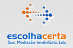 Agent logo ESCOLHA CERTA - Soc. Mediao Imobiliaria Lda - AMI 7959